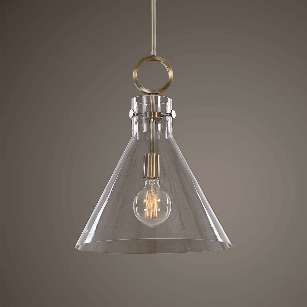 Uttermost - Imbuto Funnel Glass 1 Light Pendant - 21548 veiw 4