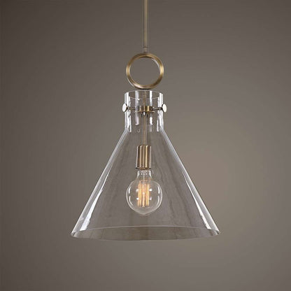Uttermost - Imbuto Funnel Glass 1 Light Pendant - 21548 veiw 4