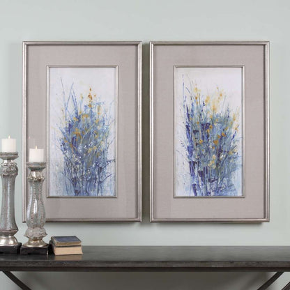 Uttermost - Indigo Florals Framed Art (Set of 2) - 41558 veiw 2