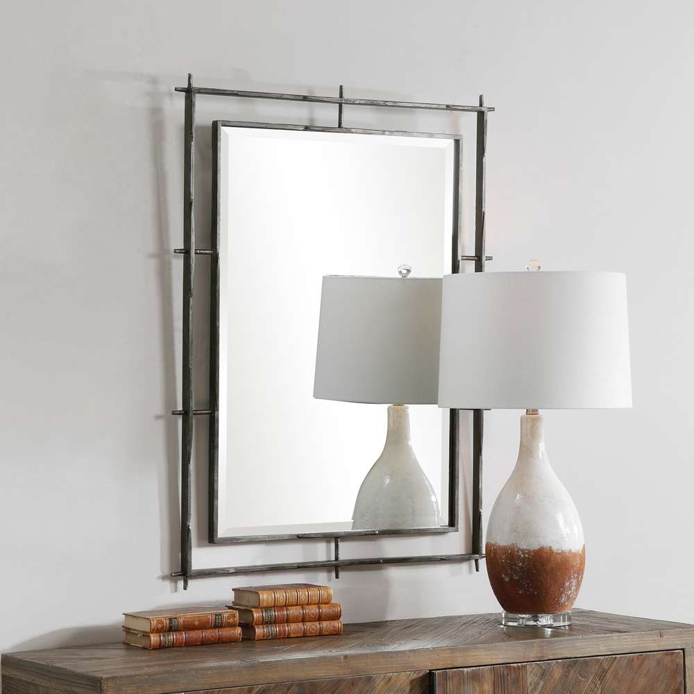 Uttermost - Ironworks Industrial Mirror - 09674 veiw 2