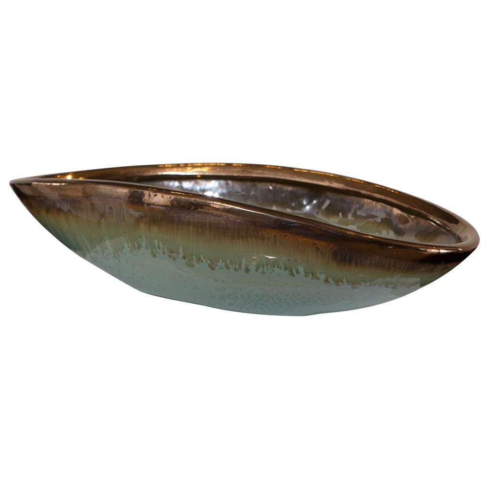 Uttermost - Iroquois Green Glaze Bowl - 17855 veiw 3
