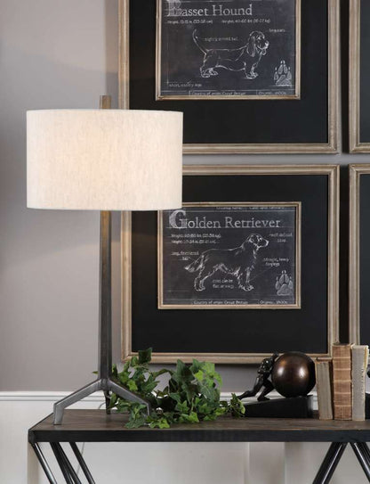 Uttermost - Ivor Cast Iron Lamp - 27557-1 veiw 2