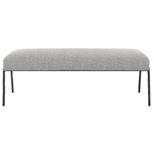 Uttermost - Jacobsen Modern Gray Bench - 23685 veiw 1