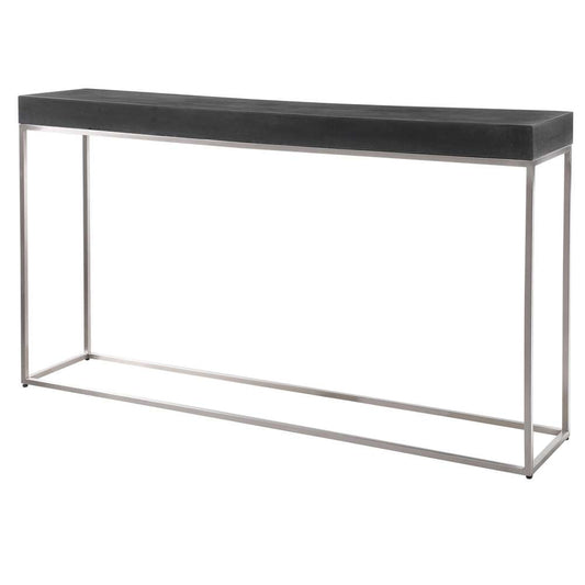 Uttermost - Jase Black Concrete Console Table - 24974 veiw 2