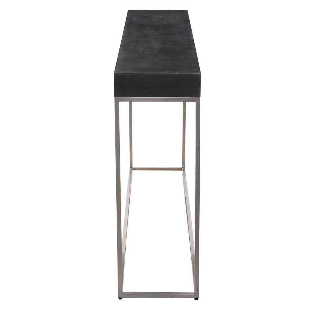 Uttermost - Jase Black Concrete Console Table - 24974 veiw 3