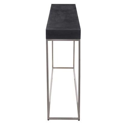 Uttermost - Jase Black Concrete Console Table - 24974 veiw 3