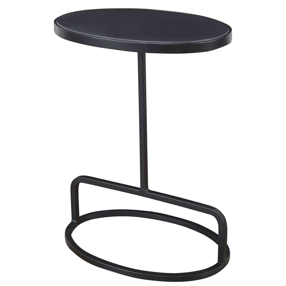 Uttermost - Jessenia Black Marble Accent Table - 25207 veiw 1