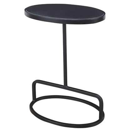 Uttermost - Jessenia Black Marble Accent Table - 25207 veiw 1