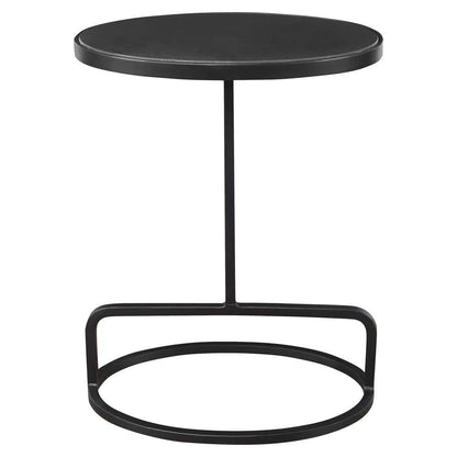Uttermost - Jessenia Black Marble Accent Table - 25207 veiw 2