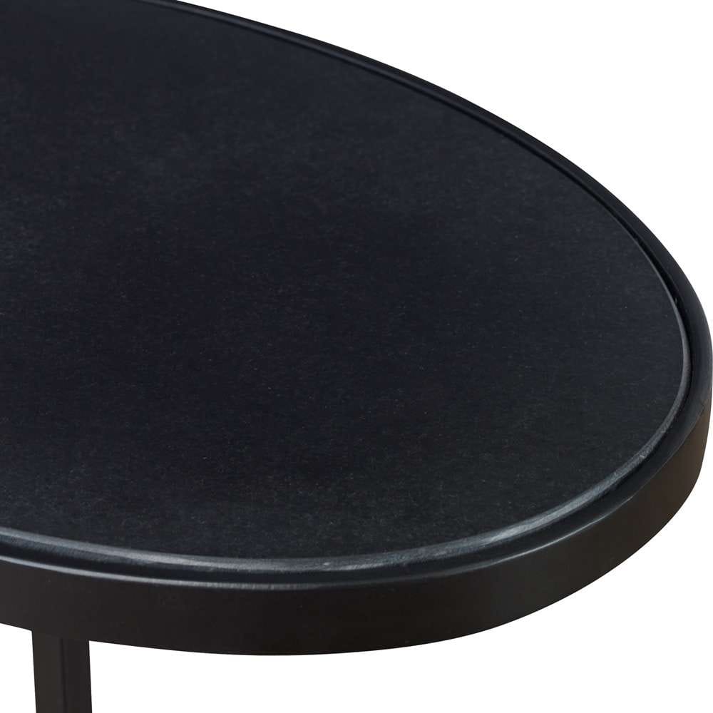 Uttermost - Jessenia Black Marble Accent Table - 25207 veiw 3