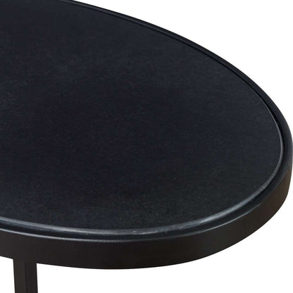 Uttermost - Jessenia Black Marble Accent Table - 25207 veiw 3