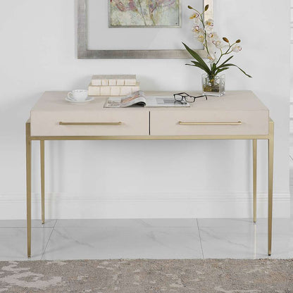 Uttermost - Jewel Modern White Desk - 22900 veiw 2