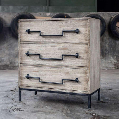 Uttermost - Jory Aged Ivory Accent Chest - 25810 veiw 3