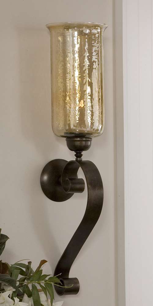 Uttermost - Joselyn Bronze Candle Wall Sconce - 19150 veiw 3