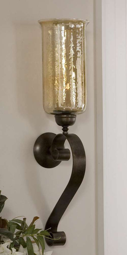 Uttermost - Joselyn Bronze Candle Wall Sconce - 19150 veiw 3