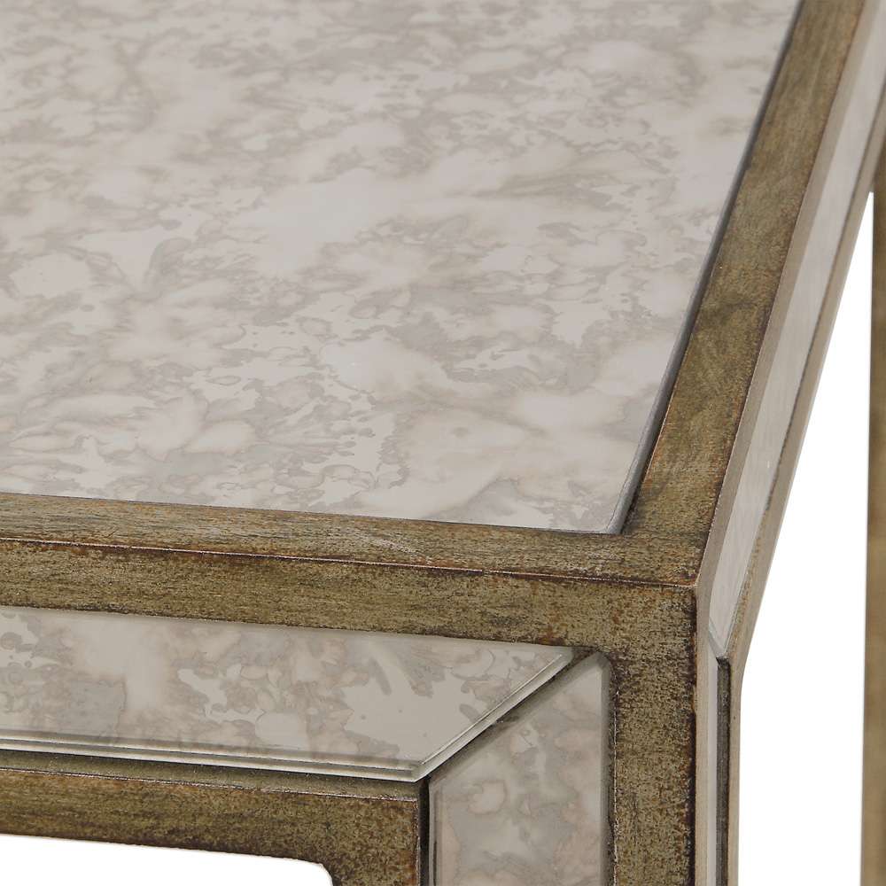 Uttermost - Julie Mirrored End Table - 24858 veiw 2