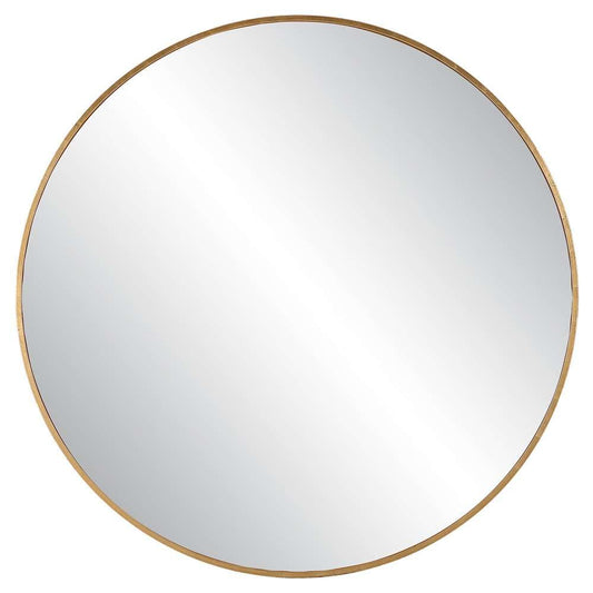 Uttermost - Junius Large Gold Round Mirror - 09928 veiw 1