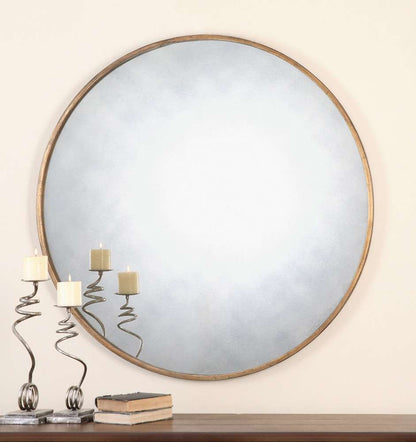 Uttermost - Junius Round Gold Mirror - 13887 veiw 3