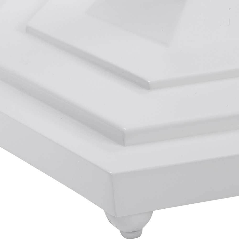 Uttermost - Kabarda White Foyer Table - 24945 veiw 2