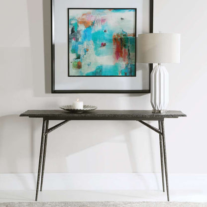 Uttermost - Kaduna Slate Console Table - 24953 veiw 4
