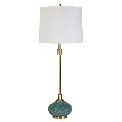 Uttermost - Kaimana Aged Blue Buffet Lamp - 30241-1 veiw 3