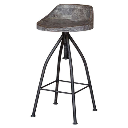 Uttermost - Kairu Wooden Bar Stool - 25726 veiw 1