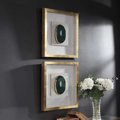 Uttermost - Keeva Agate Stone Shadow Box - 04187 veiw 2