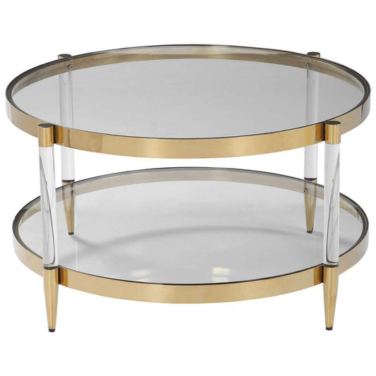 Uttermost - Kellen Glass Coffee Table - 24895 veiw 1