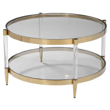 Uttermost - Kellen Glass Coffee Table - 24895 veiw 3