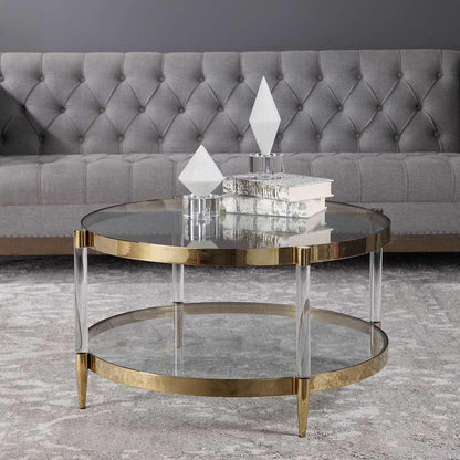 Uttermost - Kellen Glass Coffee Table - 24895 veiw 4