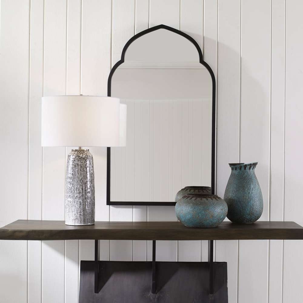 Uttermost - Kenitra Black Arch Mirror - 09746 veiw 4