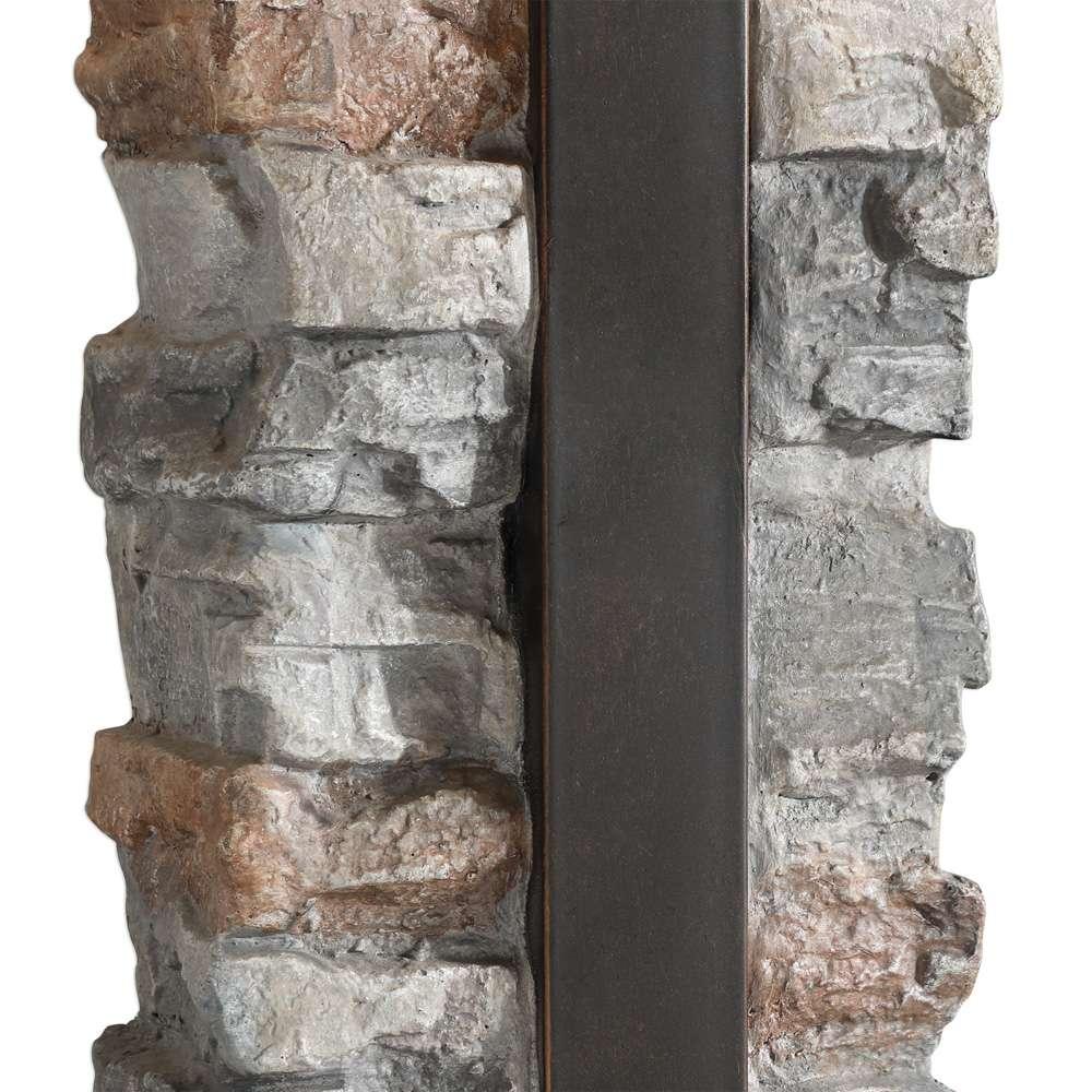 Uttermost - Kodiak Stacked Stone Lamp - 27806-1 veiw 3