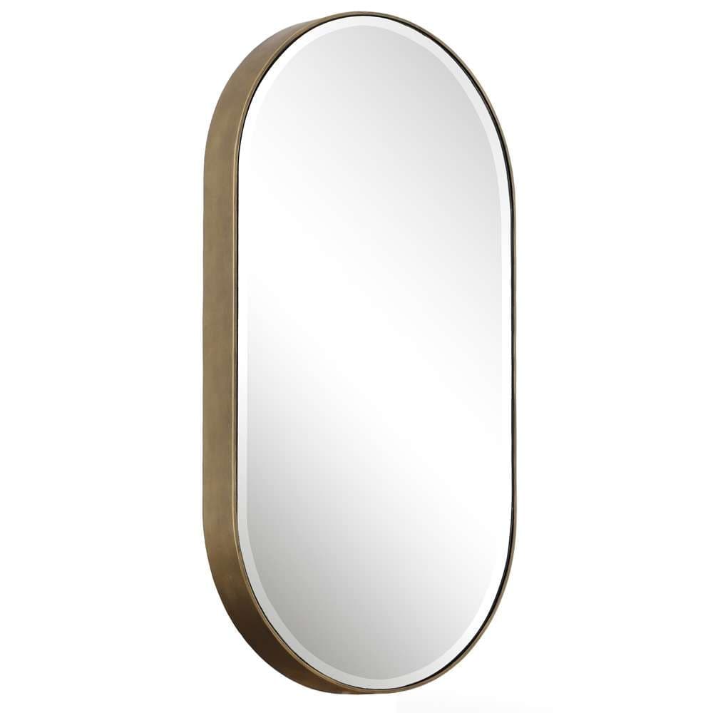 Uttermost - Lago Oval Gold Mirror - 09914 veiw 3