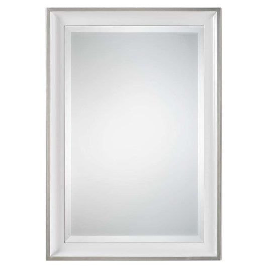 Uttermost - Lahvahn White Silver Mirror - 09081 veiw 1