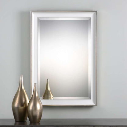 Uttermost - Lahvahn White Silver Mirror - 09081 veiw 2