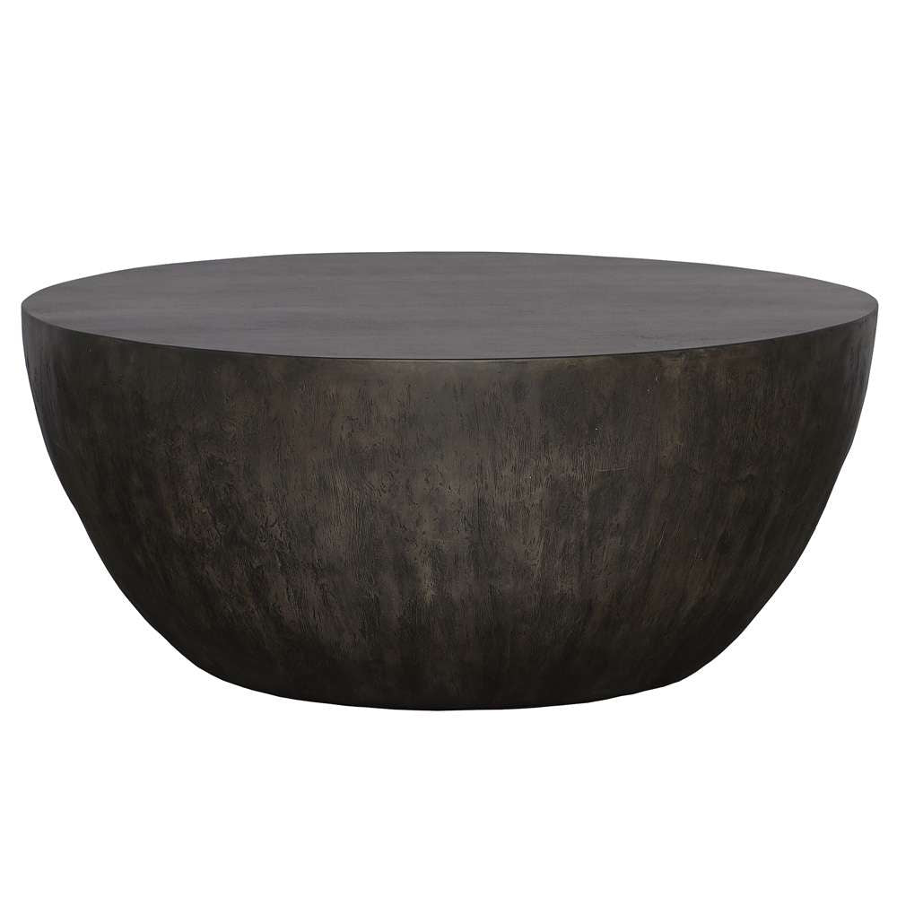Uttermost - Lark Round Wood Coffee Table - 25433 veiw 1