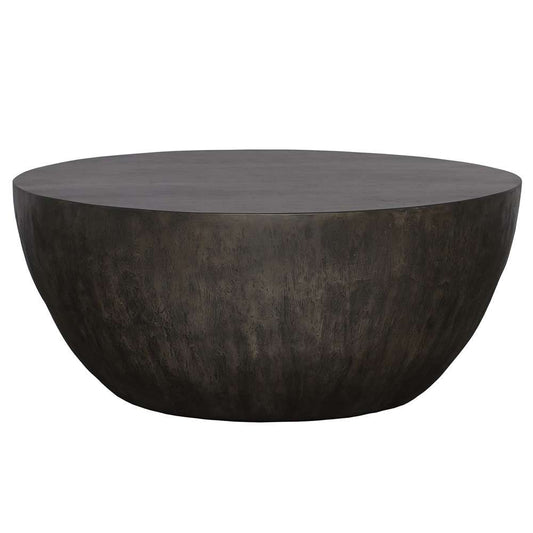 Uttermost - Lark Round Wood Coffee Table - 25433 veiw 1