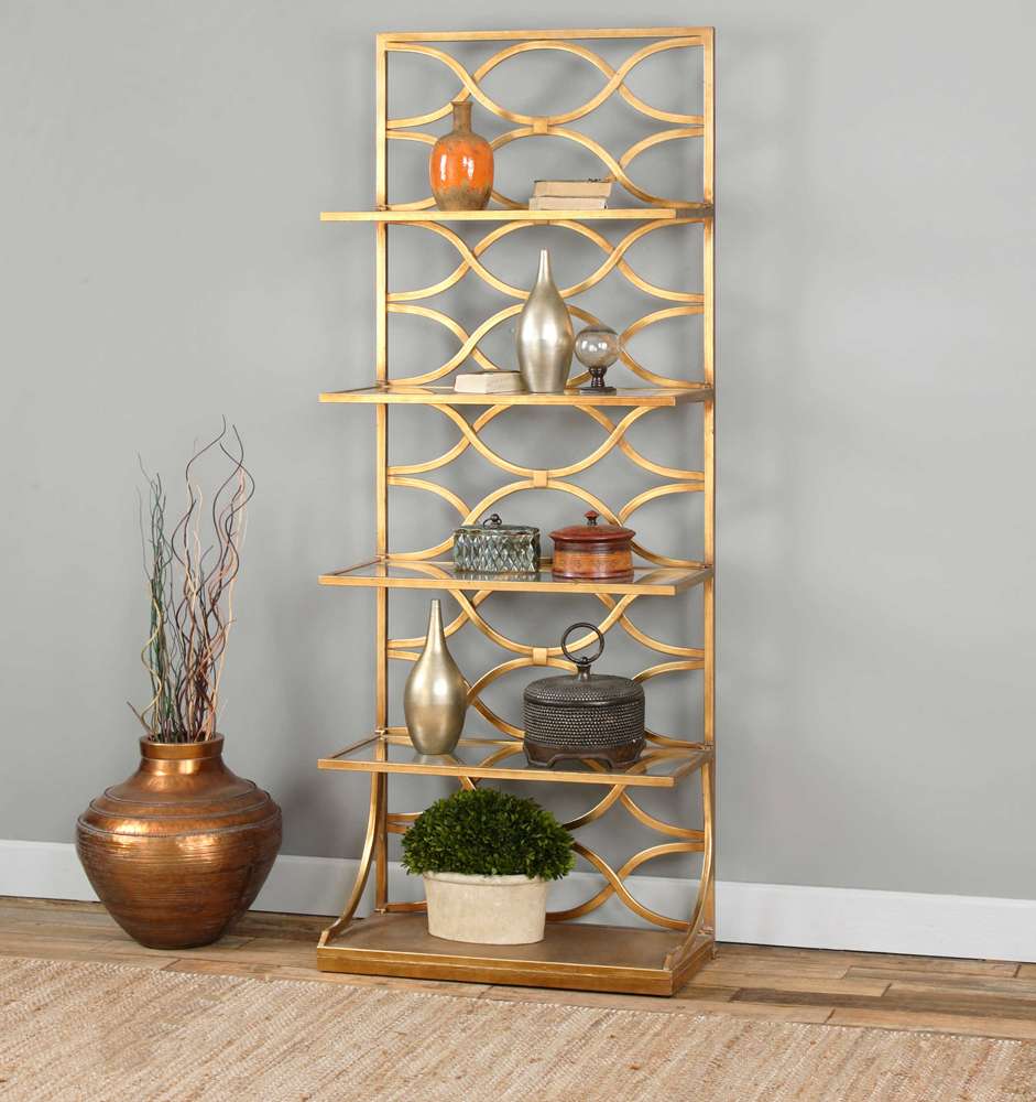 Uttermost - Lashaya Gold Etagere - 24447 veiw 2