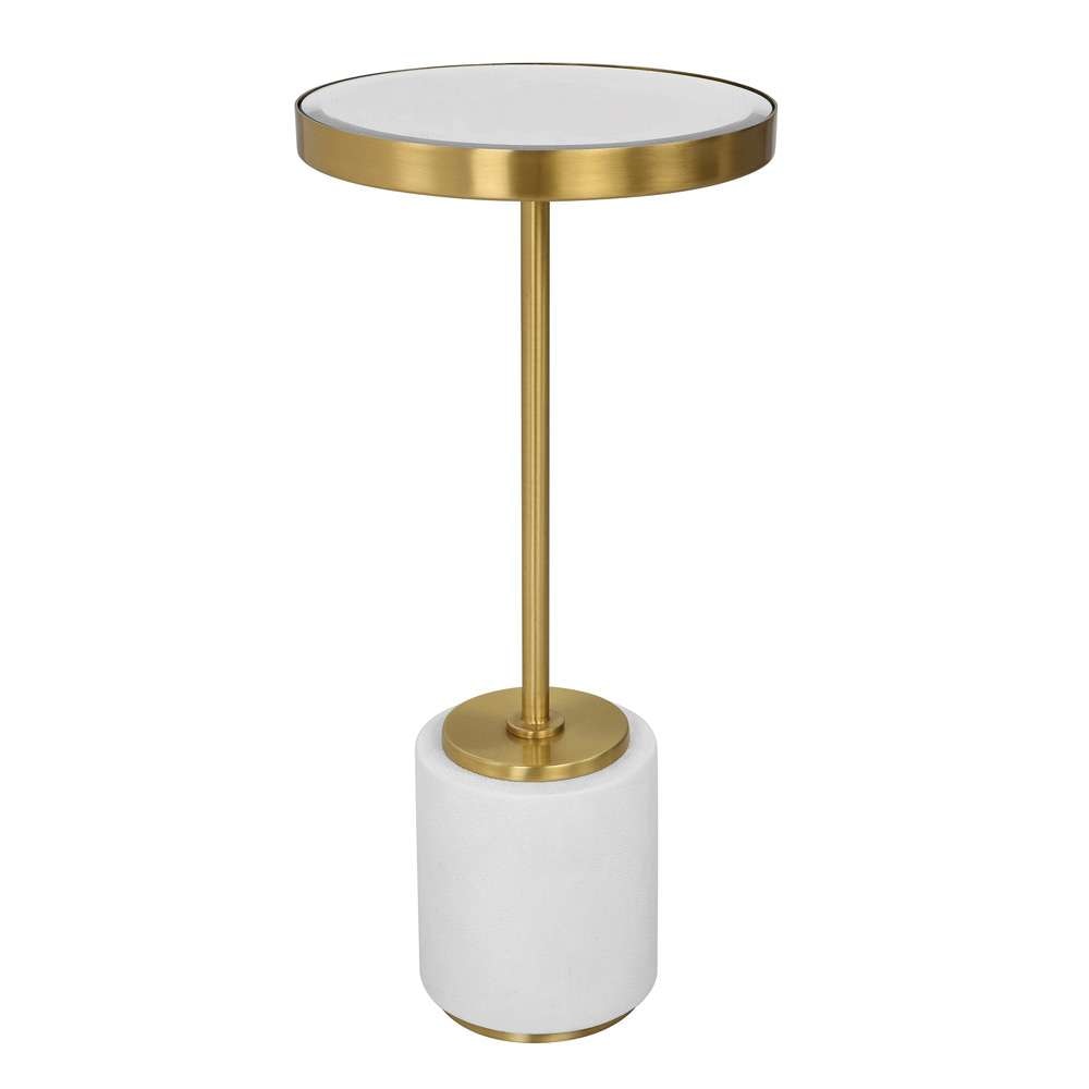Uttermost - Laurier White Drink Table - 25208 veiw 1