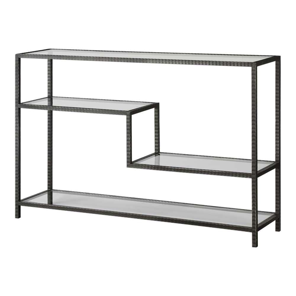 Uttermost - Leo Industrial Console Table - 24810 veiw 3