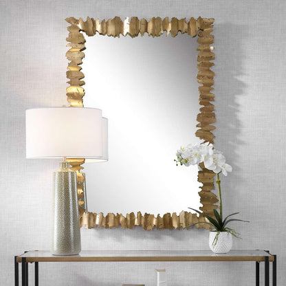 Uttermost - Lev Antique Gold Mirror - 09825 veiw 2
