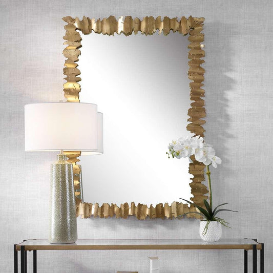 Uttermost - Lev Antique Gold Mirror - 09825 veiw 2