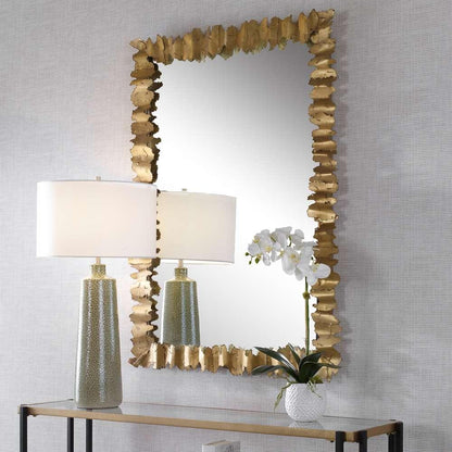 Uttermost - Lev Antique Gold Mirror - 09825 veiw 4