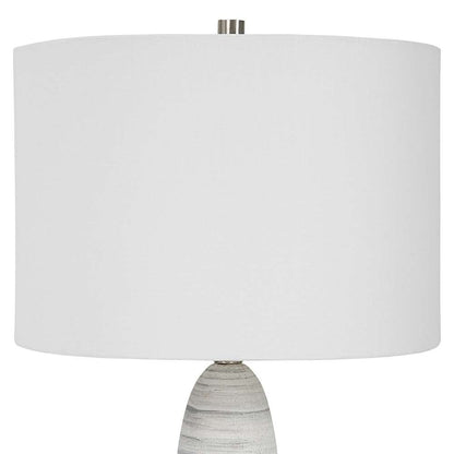 Uttermost - Levadia Matte White Table Lamp - 30004-1 veiw 3
