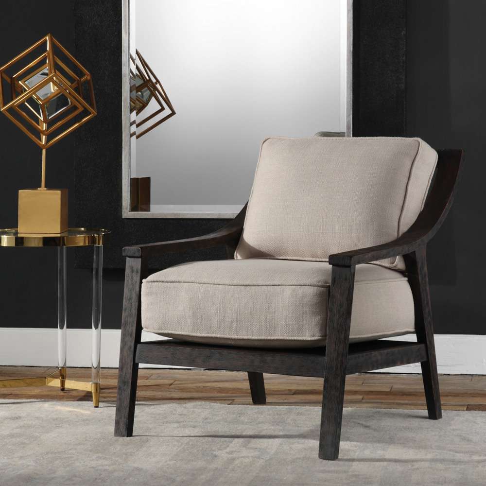 Uttermost - Lyle Beige Accent Chair - 23391 veiw 2