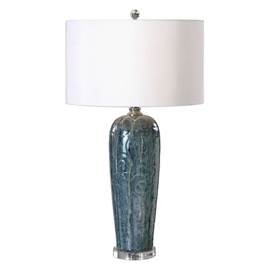 Uttermost - Maira Blue Ceramic Table Lamp - 27130-1 veiw 1