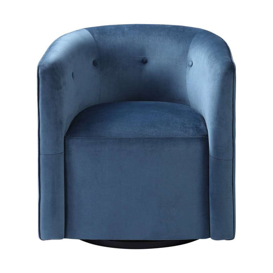Uttermost - Mallorie Blue Swivel Chair - 23491 veiw 1