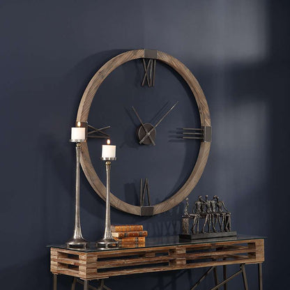 Uttermost - Marcelo Modern Wall Clock - 06454 veiw 3