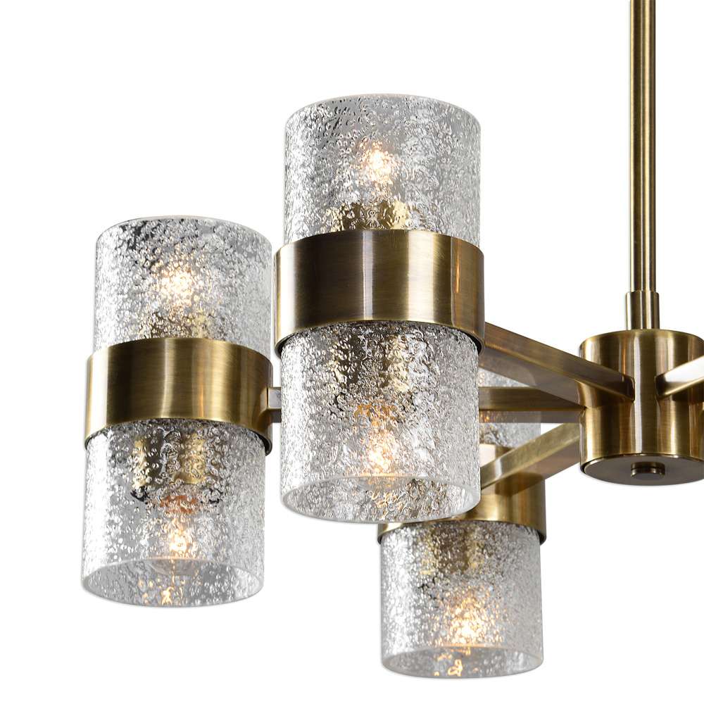 Uttermost - Marinot, 12Lt. Chandelier - 21297 veiw 3