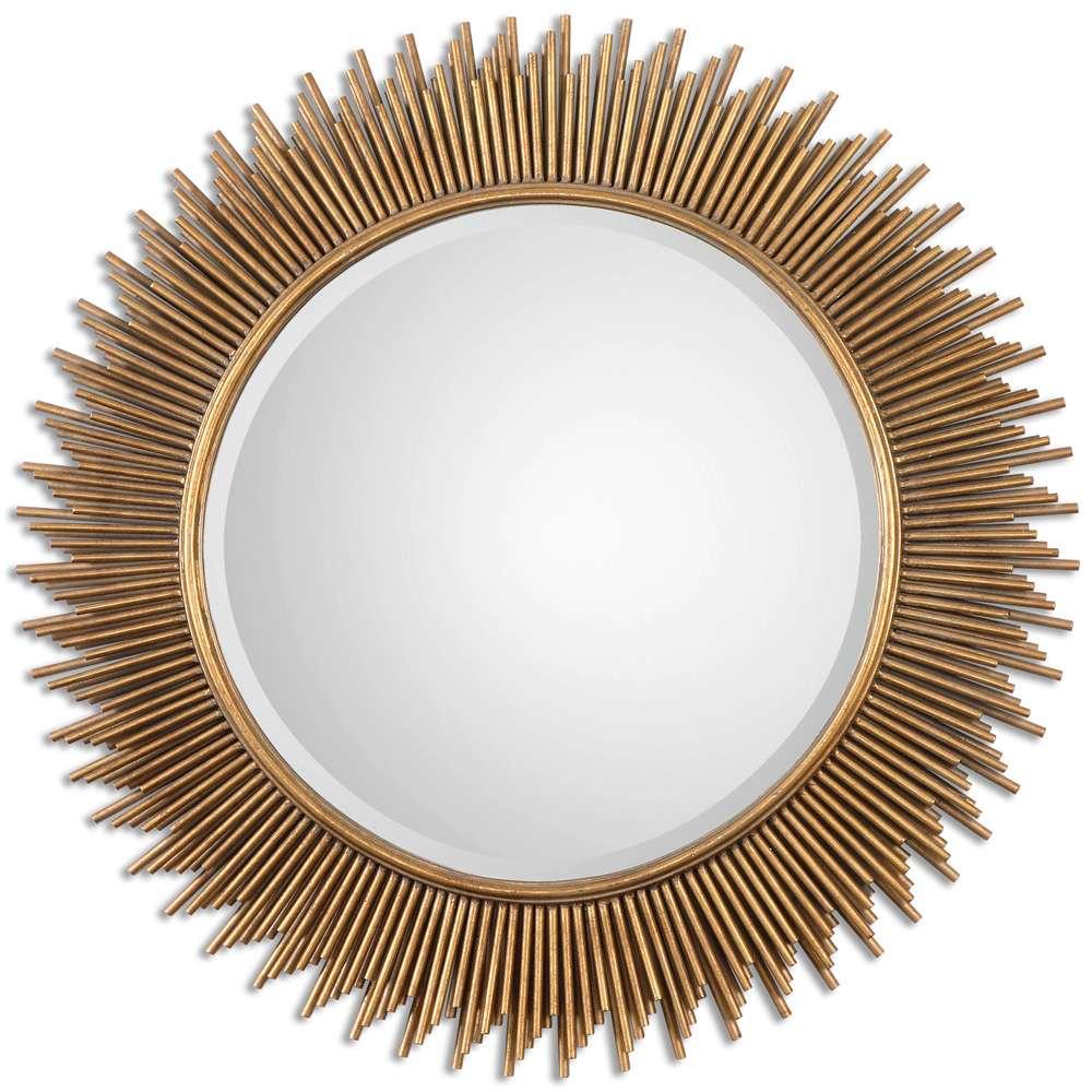 Uttermost - Marlo Round Gold Mirror - 08137 veiw 1